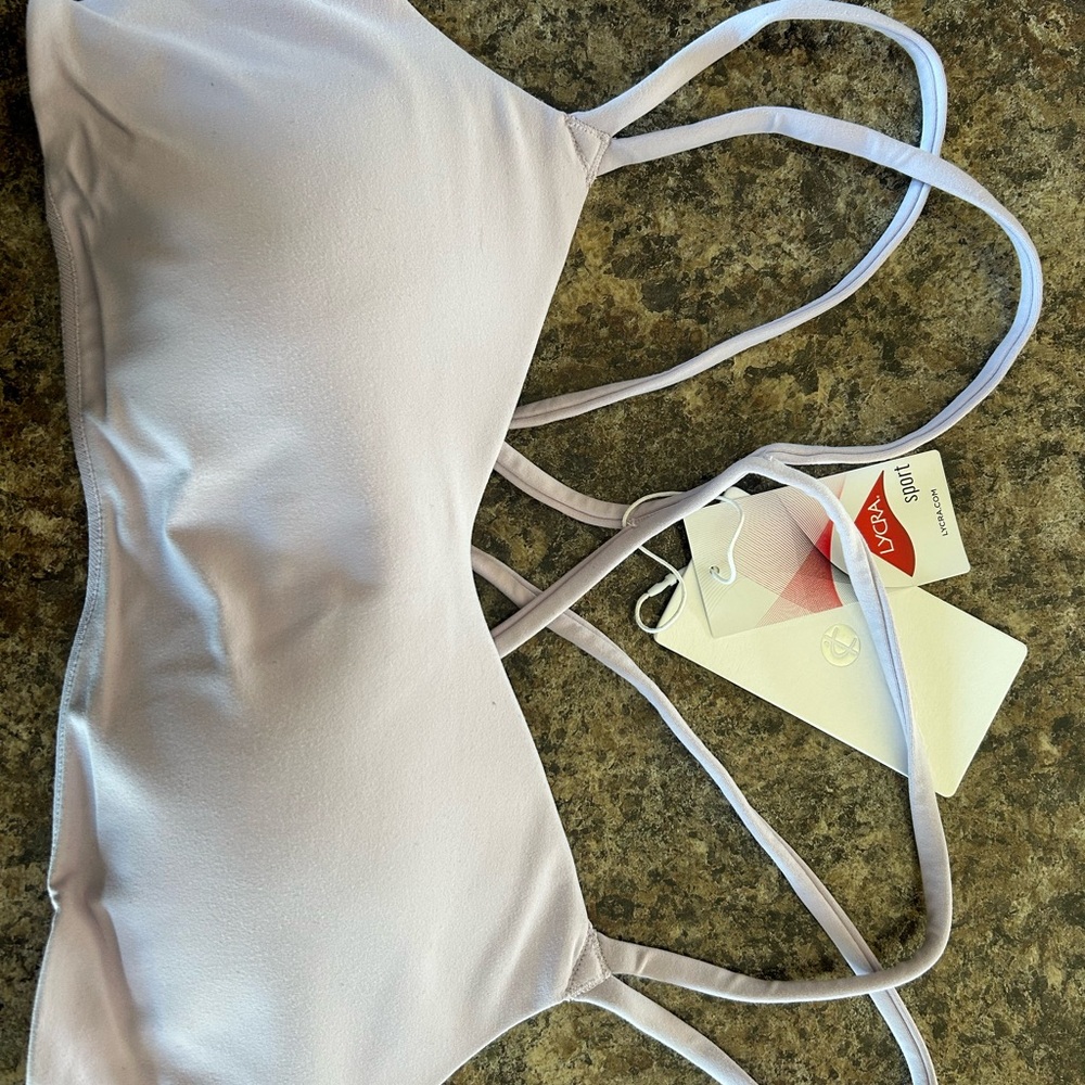 Colorfulkoala Light Purple Sports Bra